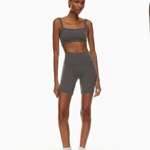 TNA Charcoal Women's Bike Shorts